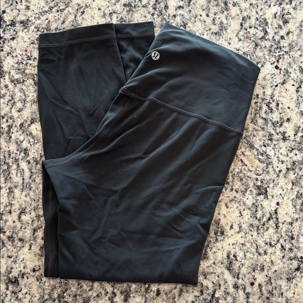 Lululemon charcoal gray align leggings